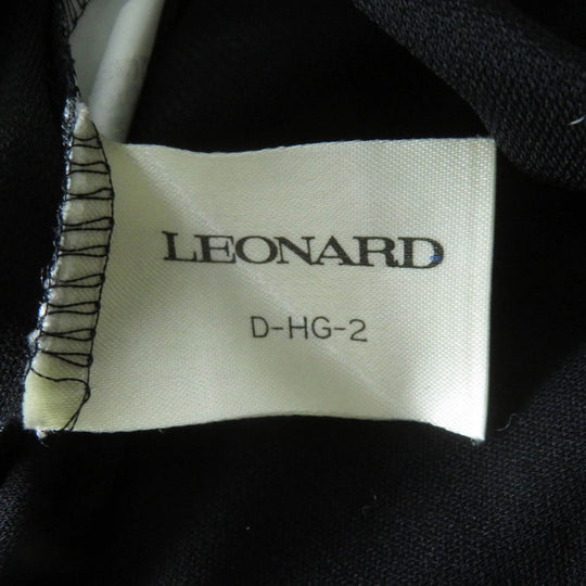 LEONARD one piece Main: 100% silk, Main: 65% acetate, Main: 35% polyester Multi Black Women Used Authentic