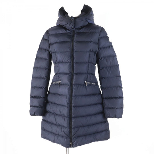 MONCLER down coat Outer: 100% nylon, Lining: 100% nylon, Part: 100% nylon, Filling: 90% down, Filling: 10% feather Navy CHARPAL Women Used Authentic