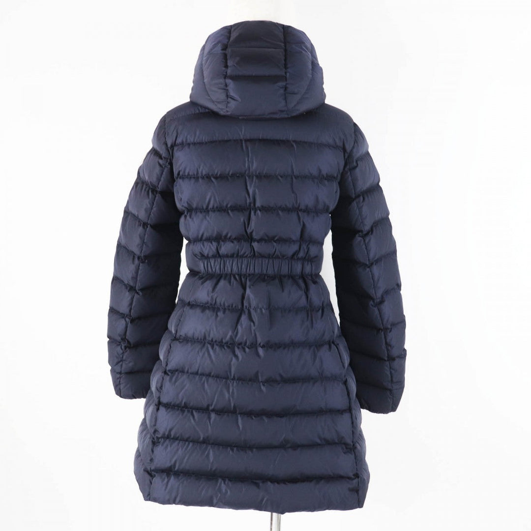 MONCLER down coat Outer: 100% nylon, Lining: 100% nylon, Part: 100% nylon, Filling: 90% down, Filling: 10% feather Navy CHARPAL Women Used Authentic