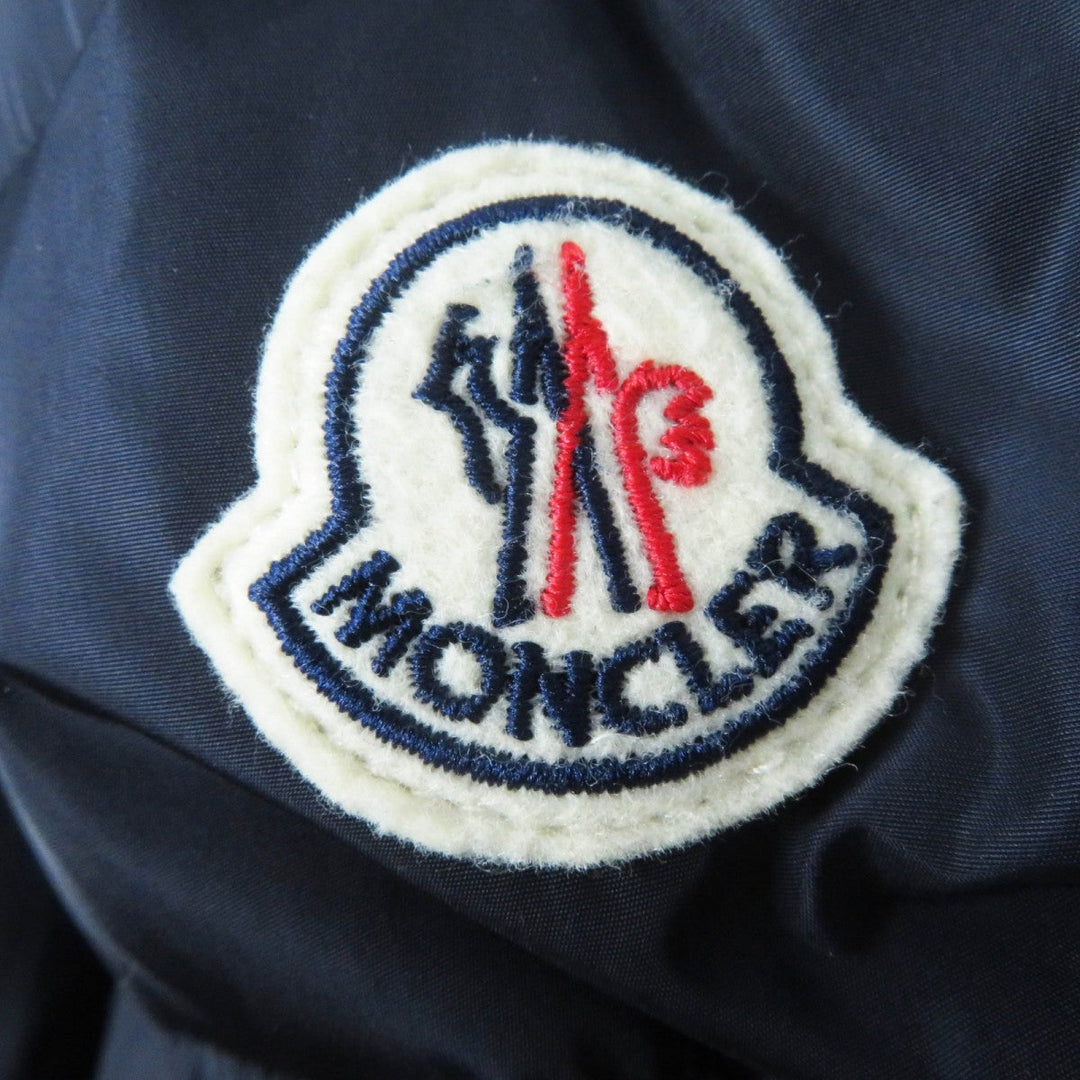 MONCLER down coat Outer: 100% nylon, Lining: 100% nylon, Part: 100% nylon, Filling: 90% down, Filling: 10% feather Navy CHARPAL Women Used Authentic