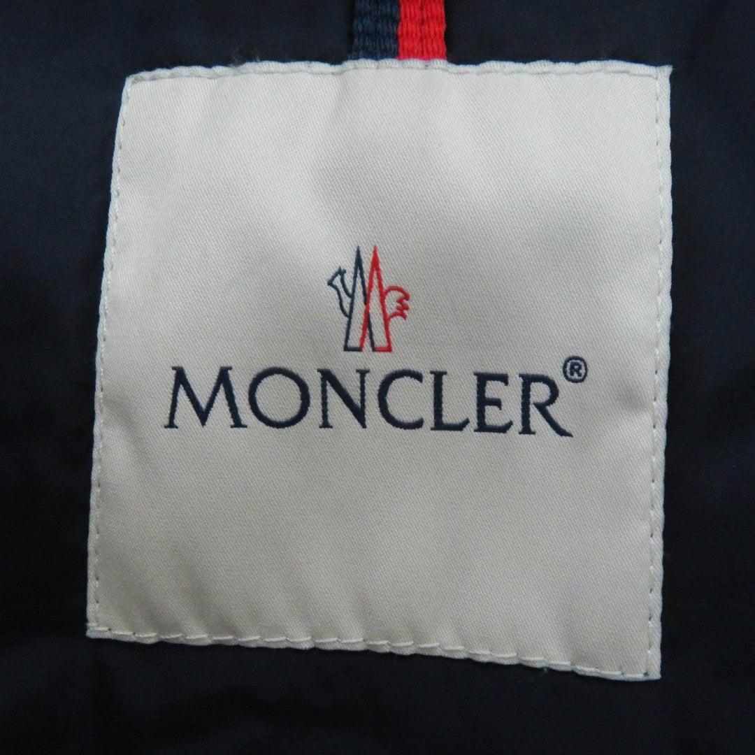 MONCLER down coat Outer: 100% nylon, Lining: 100% nylon, Part: 100% nylon, Filling: 90% down, Filling: 10% feather Navy CHARPAL Women Used Authentic
