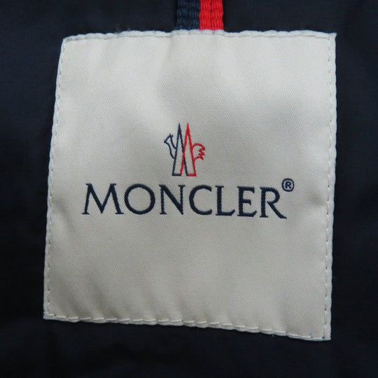 MONCLER down coat Outer: 100% nylon, Lining: 100% nylon, Part: 100% nylon, Filling: 90% down, Filling: 10% feather Navy CHARPAL Women Used Authentic