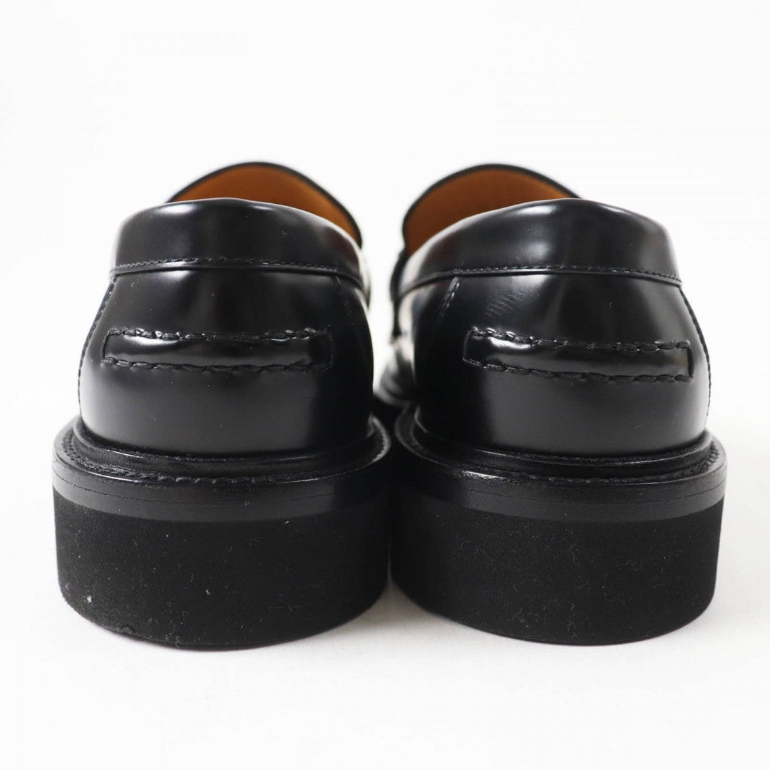 Christian Dior loafers Main: Leather black DIOR BOY Women 35 Used Authentic