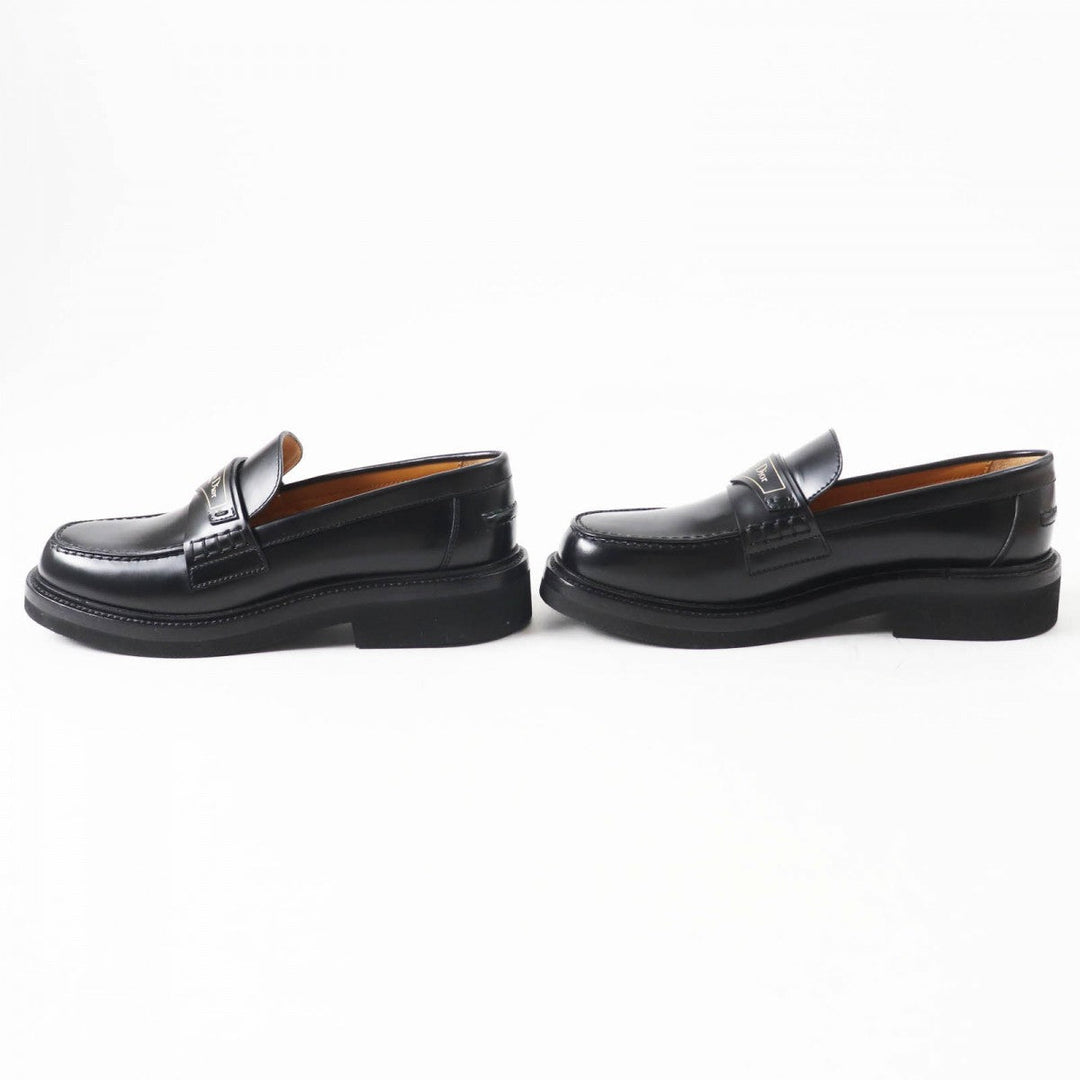 Christian Dior loafers Main: Leather black DIOR BOY Women 35 Used Authentic