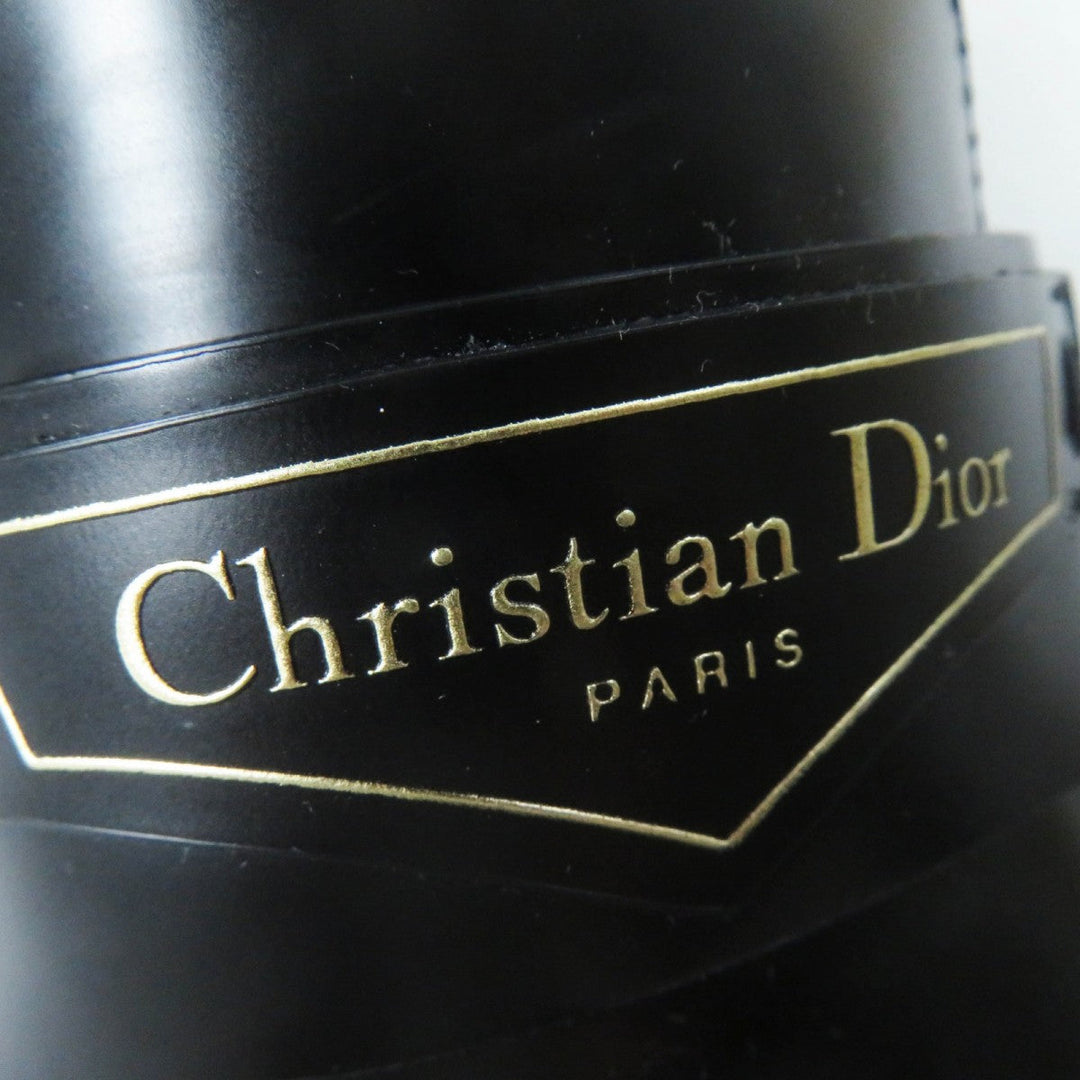 Christian Dior loafers Main: Leather black DIOR BOY Women 35 Used Authentic