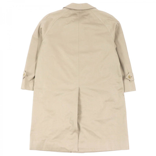 BURBERRY Stainless collar coat Outer: 51% cotton, Outer: 49% polyester, Lining: 50% polyester, Lining: 50% cotton beige mens 40 Used Authentic