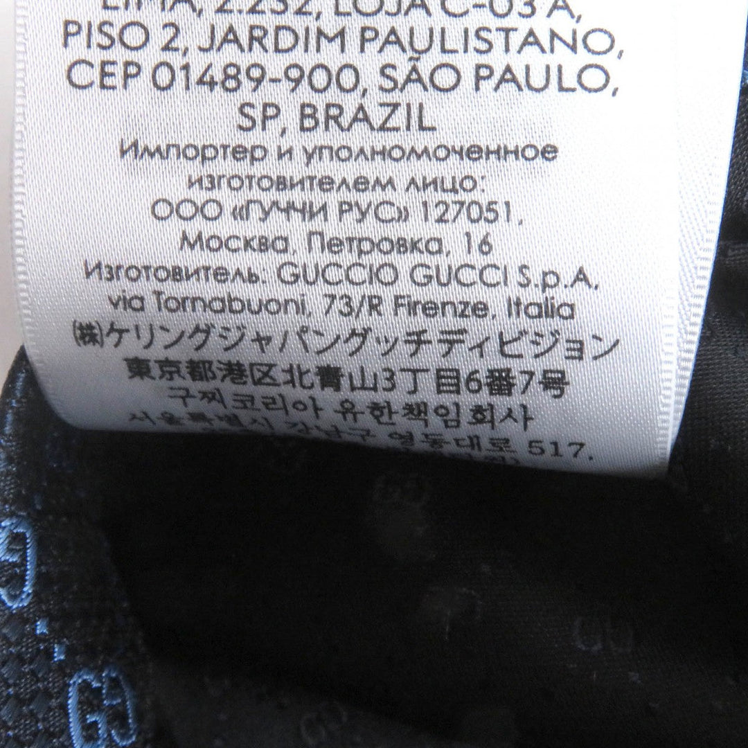 GUCCI tie 790227 Main: 100% silk, Lining: 60% cupra, Lining: 40% silk Navy mens Used Authentic