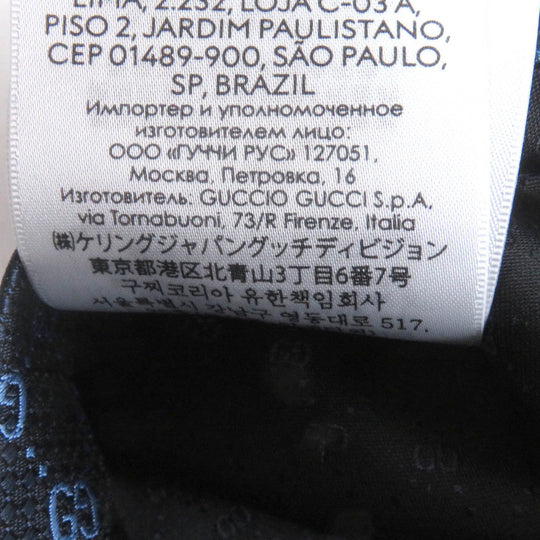 GUCCI tie 790227 Main: 100% silk, Lining: 60% cupra, Lining: 40% silk Navy mens Used Authentic