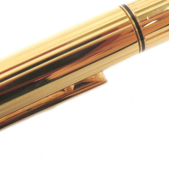 CARTIER fountain pen Pen tip: 18K Gold silver PANTHERE mens Used Authentic