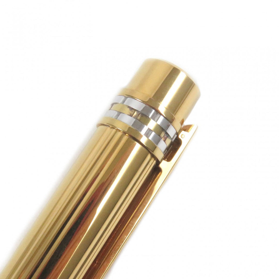 CARTIER fountain pen Pen tip: 18K Gold silver PANTHERE mens Used Authentic