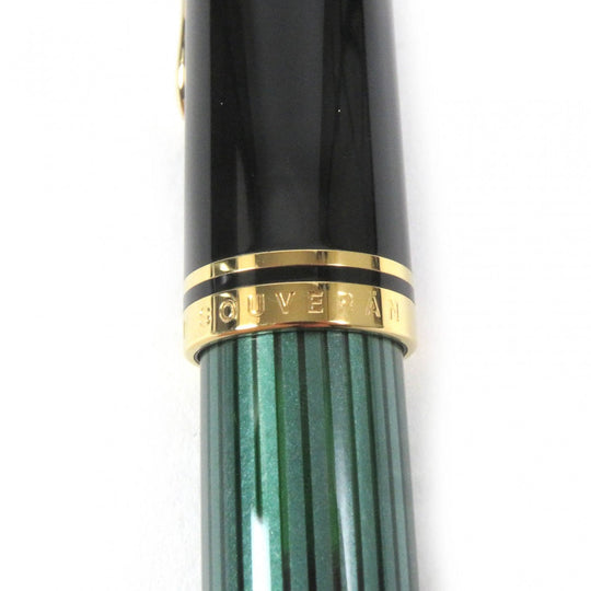 PERIKAN fountain pen ‚l800 Nib: 750 Black gold Sovereign mens Used Authentic