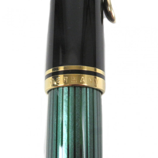 PERIKAN fountain pen ‚l800 Nib: 750 Black gold Sovereign mens Used Authentic