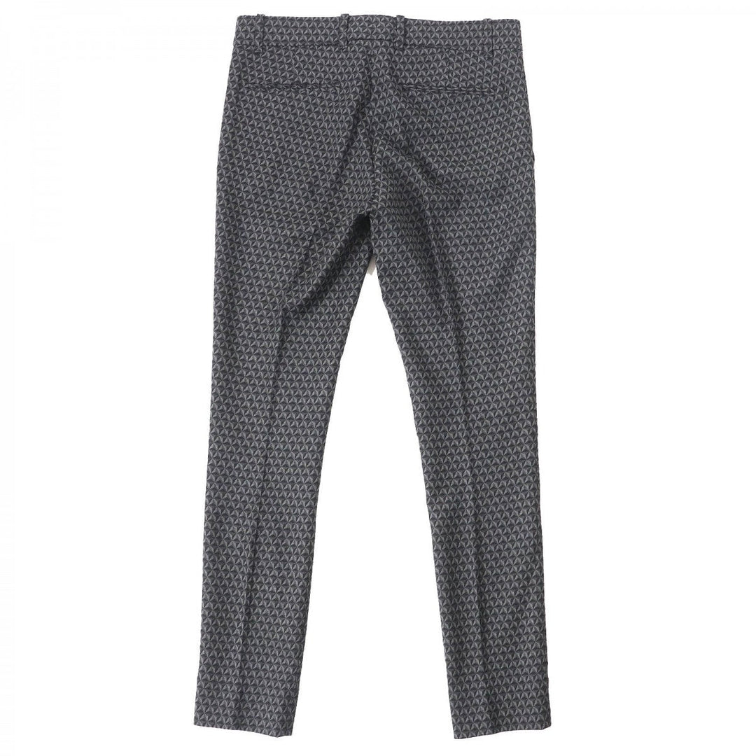 GUCCI Pants 367794 Outer: 55% wool, Outer: 44% rayon, Outer: 1% polyurethane, Lining: 67% rayon, Lining: 33% polyester Black Grey Women 38 Used Authentic