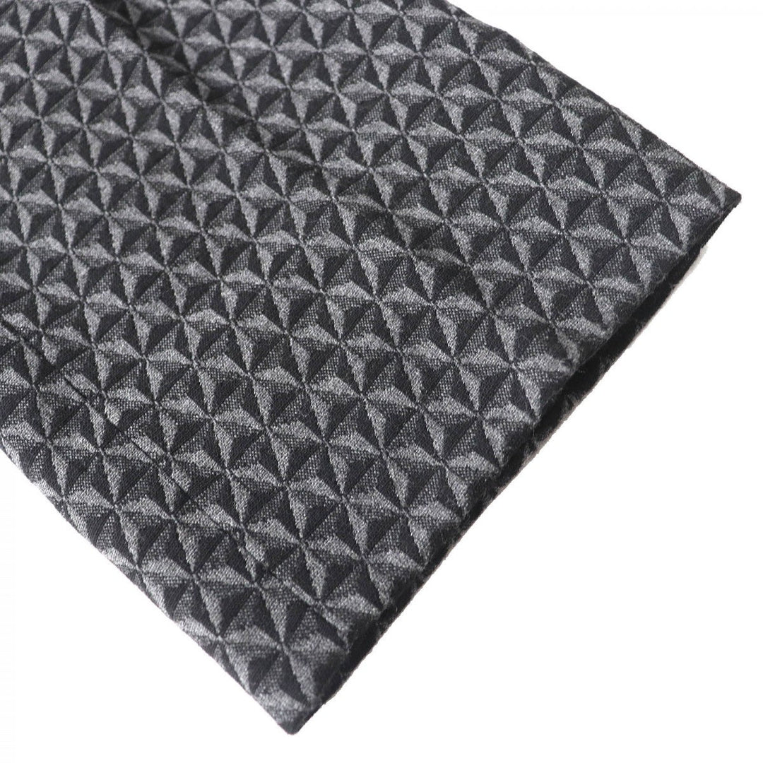 GUCCI Pants 367794 Outer: 55% wool, Outer: 44% rayon, Outer: 1% polyurethane, Lining: 67% rayon, Lining: 33% polyester Black Grey Women 38 Used Authentic