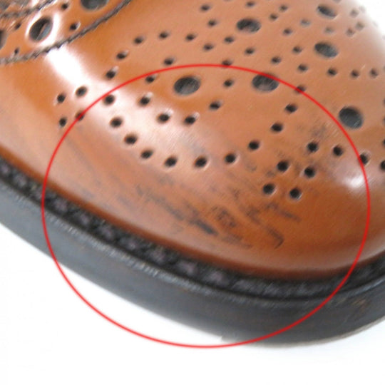 CHURCH'S Leather shoes Main: Leather Brown Women 38 Used Authentic