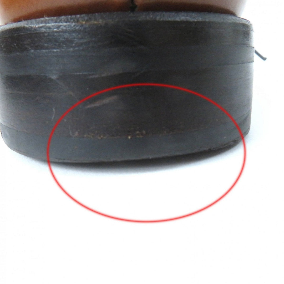 CHURCH'S Leather shoes Main: Leather Brown Women 38 Used Authentic