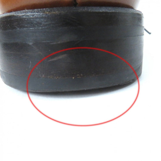 CHURCH'S Leather shoes Main: Leather Brown Women 38 Used Authentic