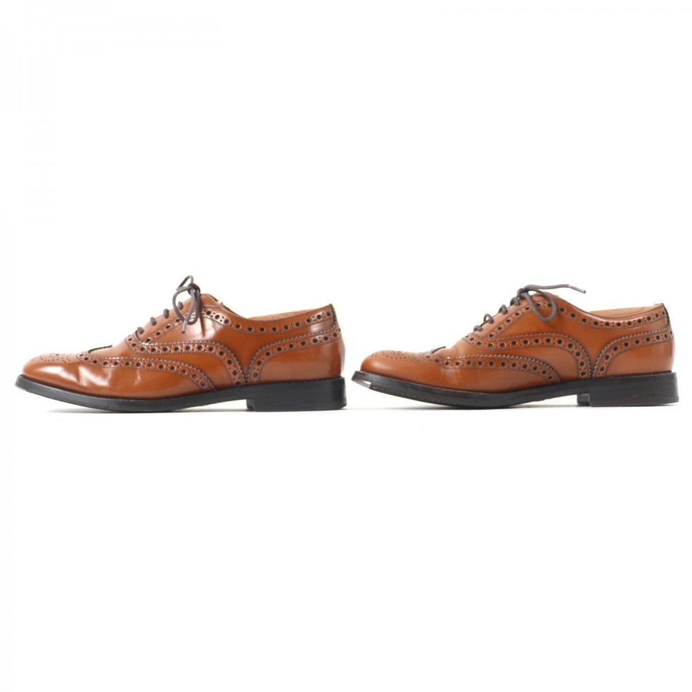CHURCH'S Leather shoes Main: Leather Brown Women 38 Used Authentic