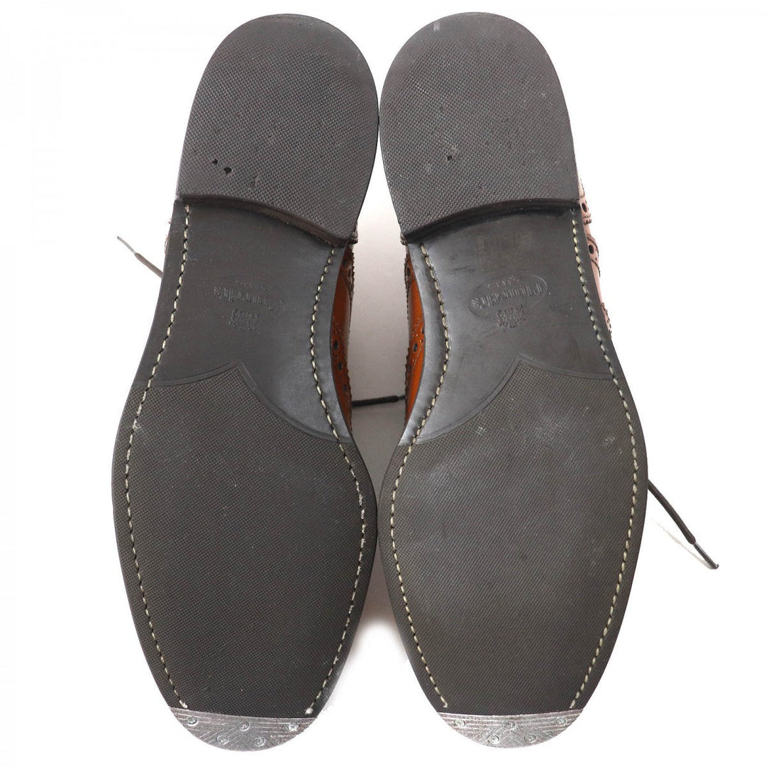 CHURCH'S Leather shoes Main: Leather Brown Women 38 Used Authentic