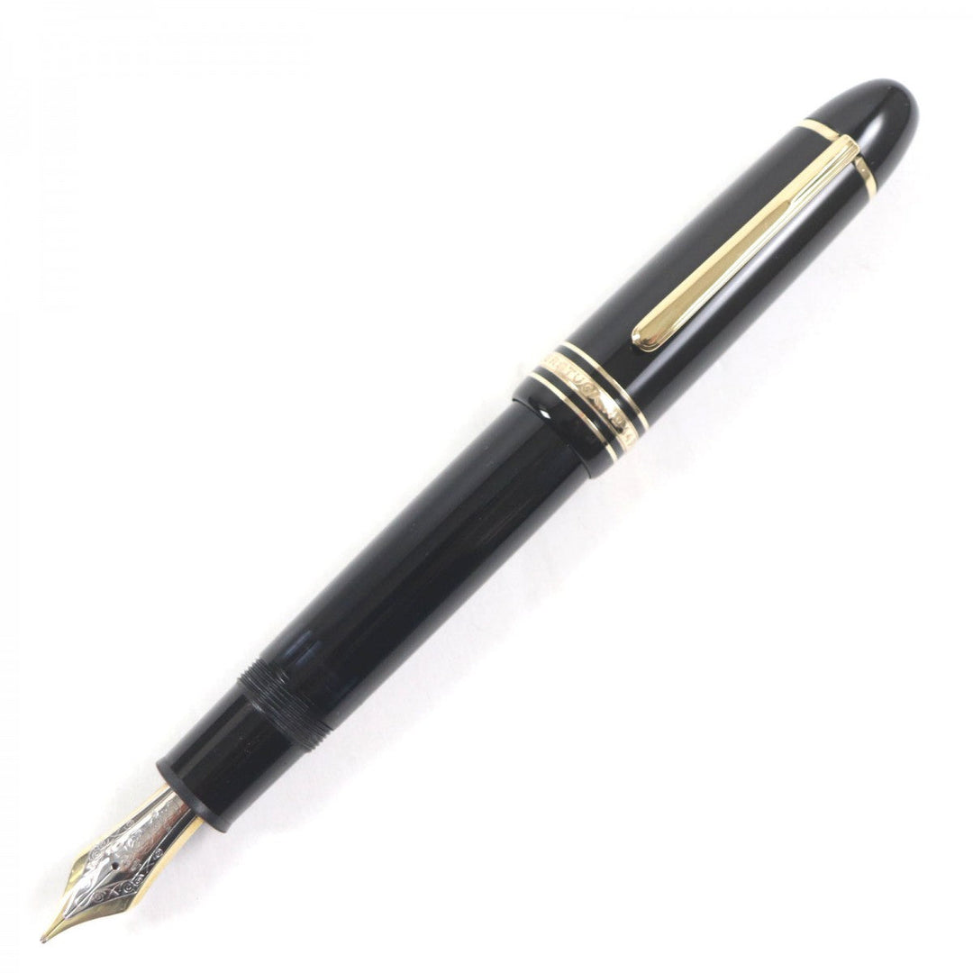 MONTBLANC fountain pen Pen tip: 18K Black gold Meisterstck 149 mens Used Authentic