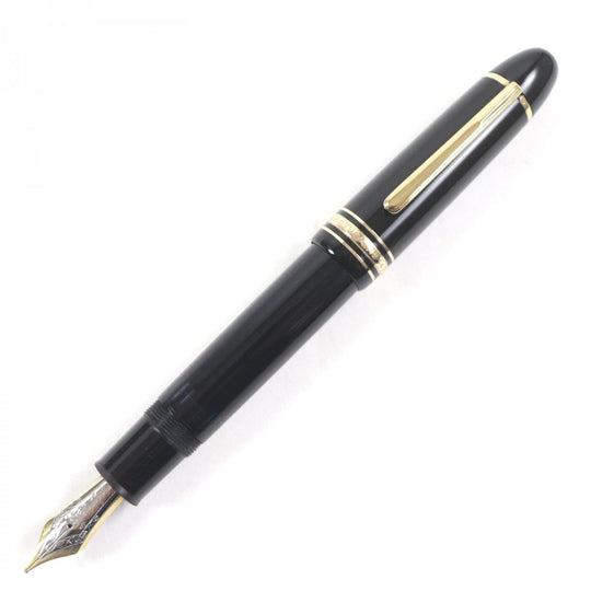 MONTBLANC fountain pen Pen tip: 18K Black gold Meisterstck 149 mens Used Authentic