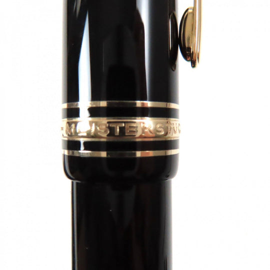 MONTBLANC fountain pen Pen tip: 18K Black gold Meisterstck 149 mens Used Authentic
