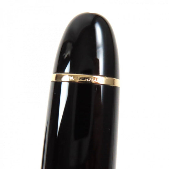 MONTBLANC fountain pen Pen tip: 18K Black gold Meisterstck 149 mens Used Authentic