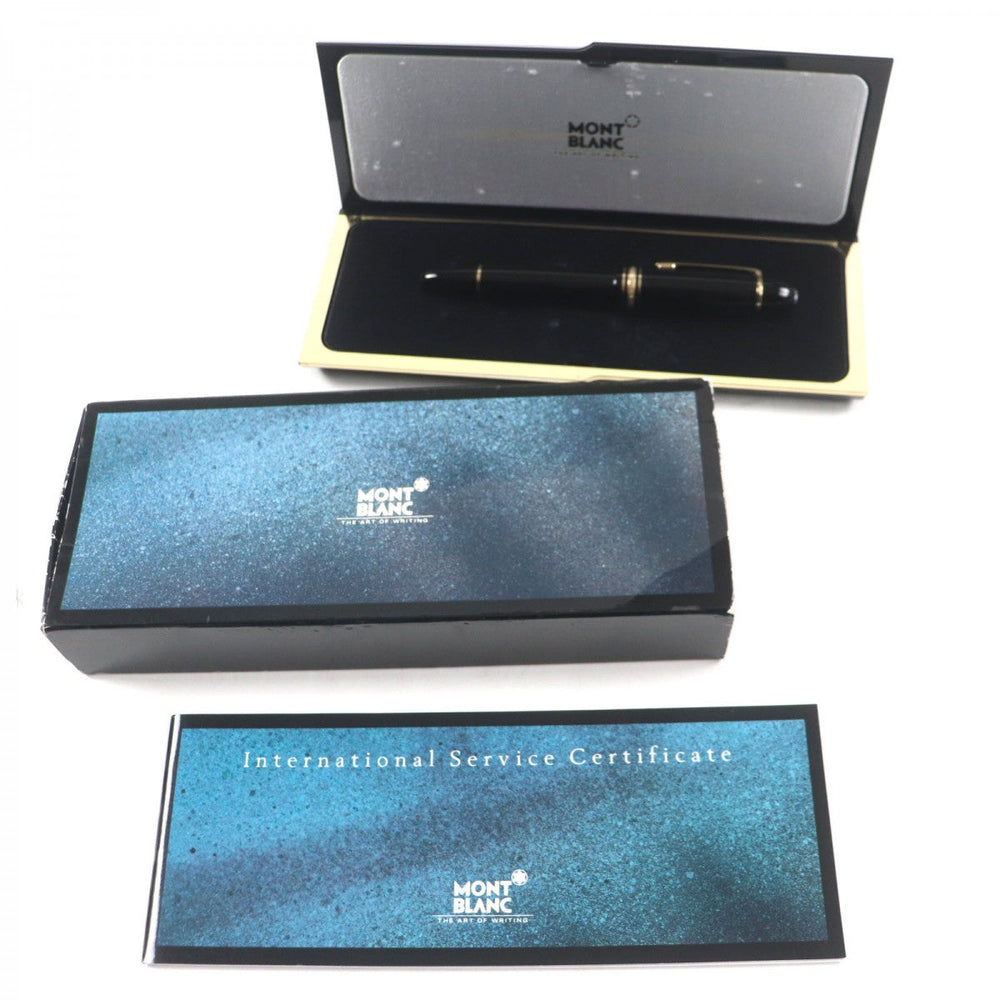 MONTBLANC fountain pen Pen tip: 18K Black gold Meisterstck 149 mens Used Authentic