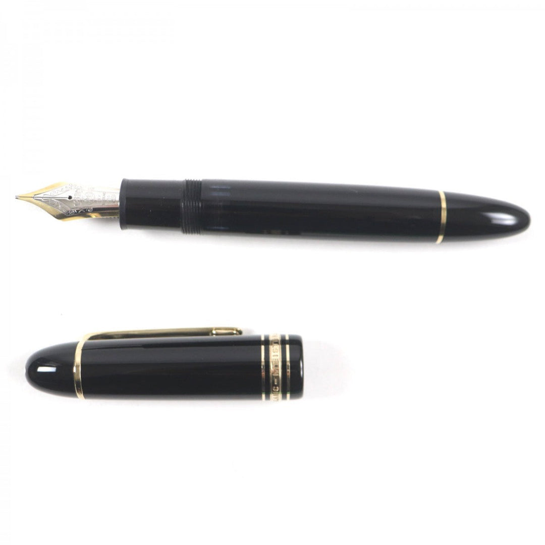MONTBLANC fountain pen Pen tip: 18K Black gold Meisterstck 149 mens Used Authentic