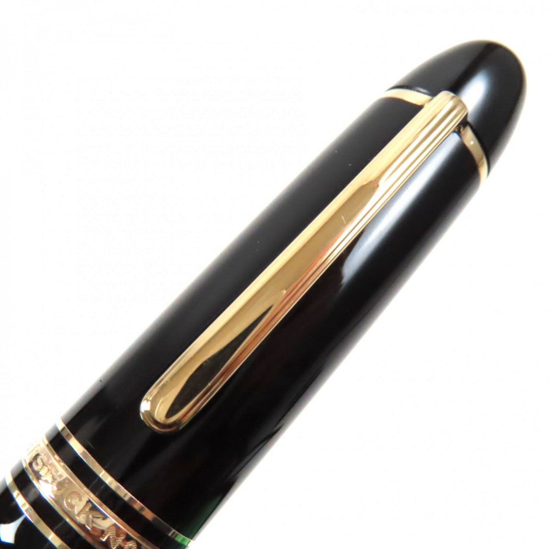 MONTBLANC fountain pen Pen tip: 18K Black gold Meisterstck 149 mens Used Authentic