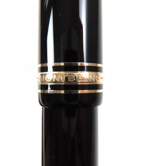 MONTBLANC fountain pen Pen tip: 18K Black gold Meisterstck 149 mens Used Authentic