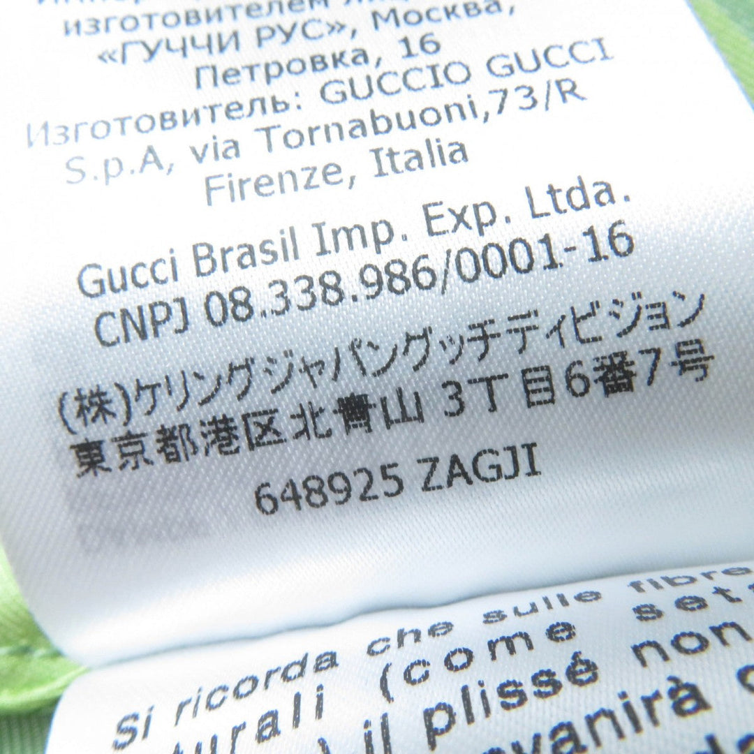 GUCCI one piece 648925 Main: 100% silk multicolor Women 36 Used Authentic