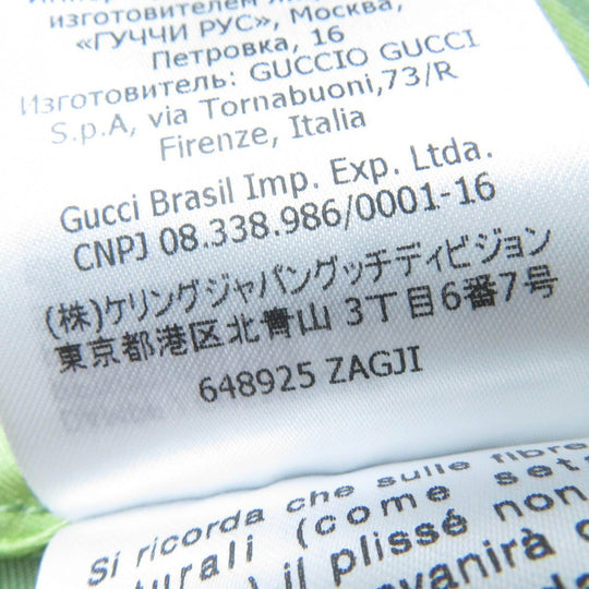 GUCCI one piece 648925 Main: 100% silk multicolor Women 36 Used Authentic