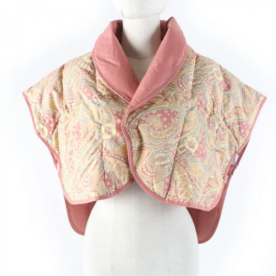 CELINE poncho SAF5553707 Main: 80% polyester, Main: 20% cotton, Lining: 80% polyester, Lining: 20% cotton, Filling: 85% down pink Women F Used Authentic