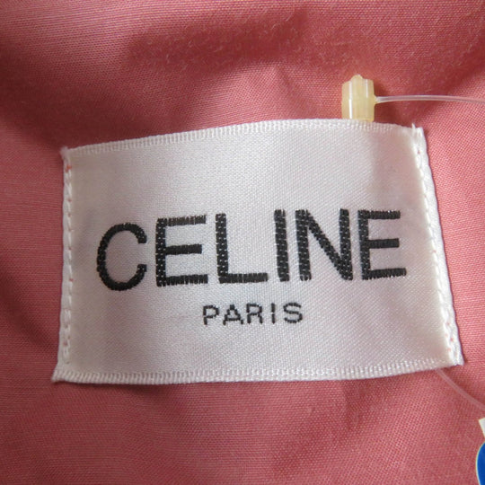 CELINE poncho SAF5553707 Main: 80% polyester, Main: 20% cotton, Lining: 80% polyester, Lining: 20% cotton, Filling: 85% down pink Women F Used Authentic