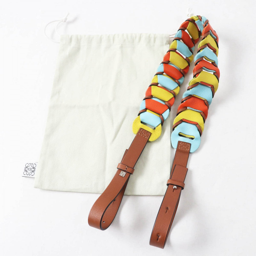 LOEWE Shoulder strap Main: Leather Multi Women Used Authentic
