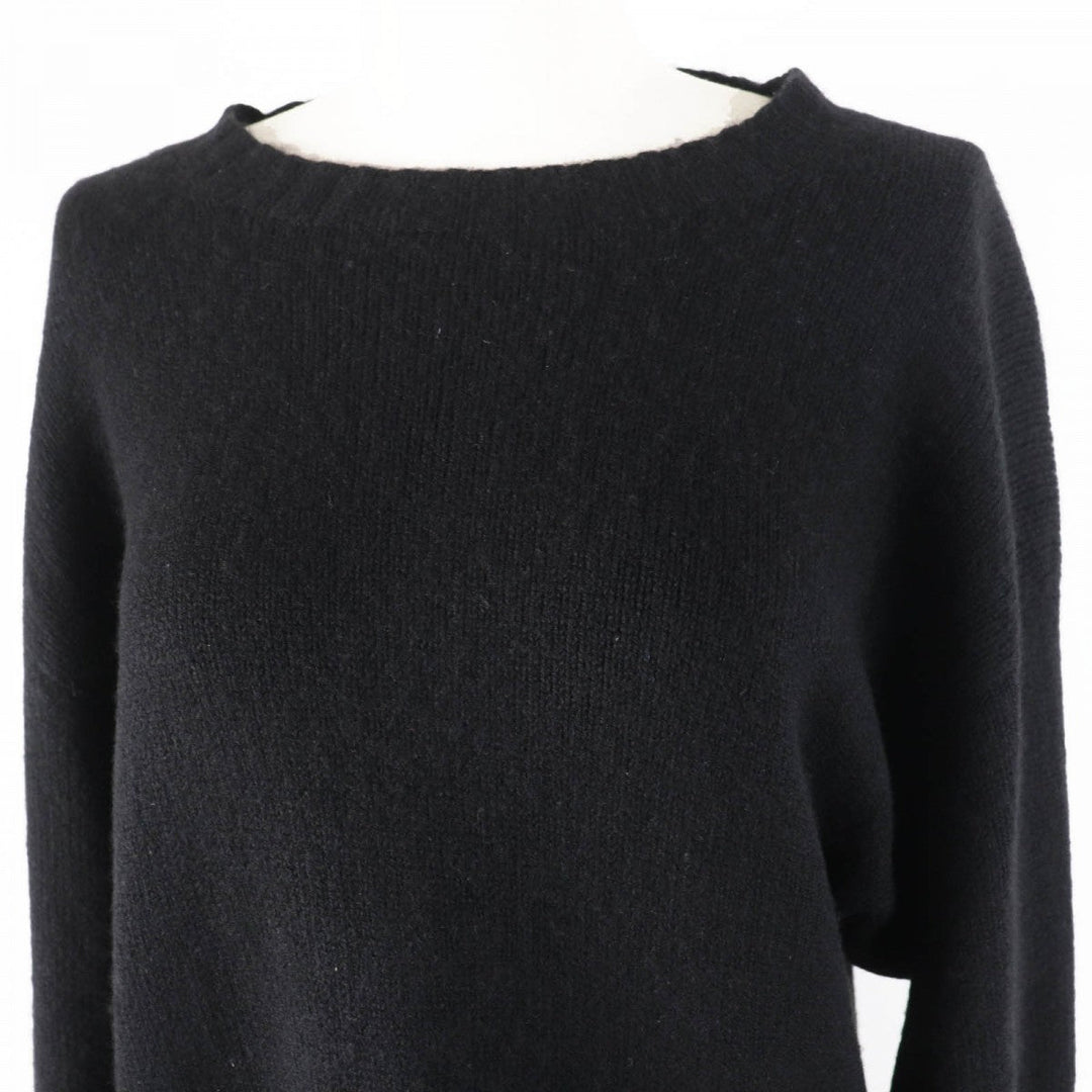 CHANEL one piece 93A P01936 Main: 100% cashmere black Women 36 Used Authentic