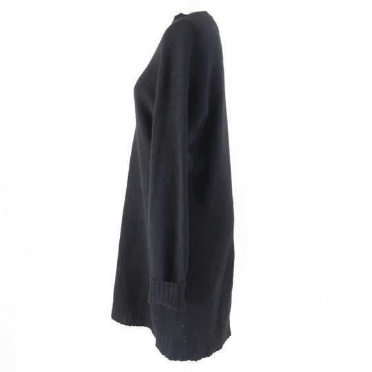 CHANEL one piece 93A P01936 Main: 100% cashmere black Women 36 Used Authentic