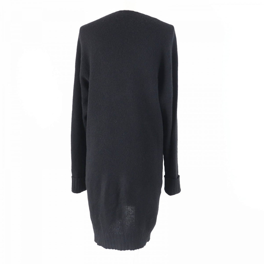 CHANEL one piece 93A P01936 Main: 100% cashmere black Women 36 Used Authentic