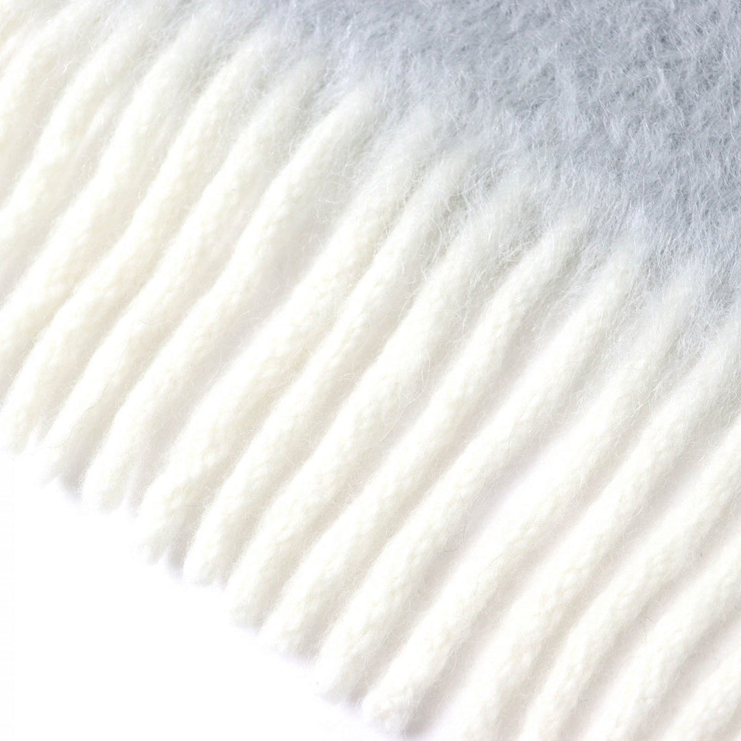 LOEWE Scarf F811257X03 Main: 49% wool, 47% mohair, 4% nylon gray Women Used Authentic