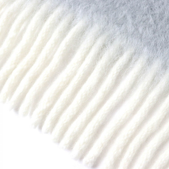 LOEWE Scarf F811257X03 Main: 49% wool, 47% mohair, 4% nylon gray Women Used Authentic