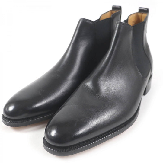 John Lobb Ankle boots Main: Leather black TUDOR mens 6.5 Used Authentic