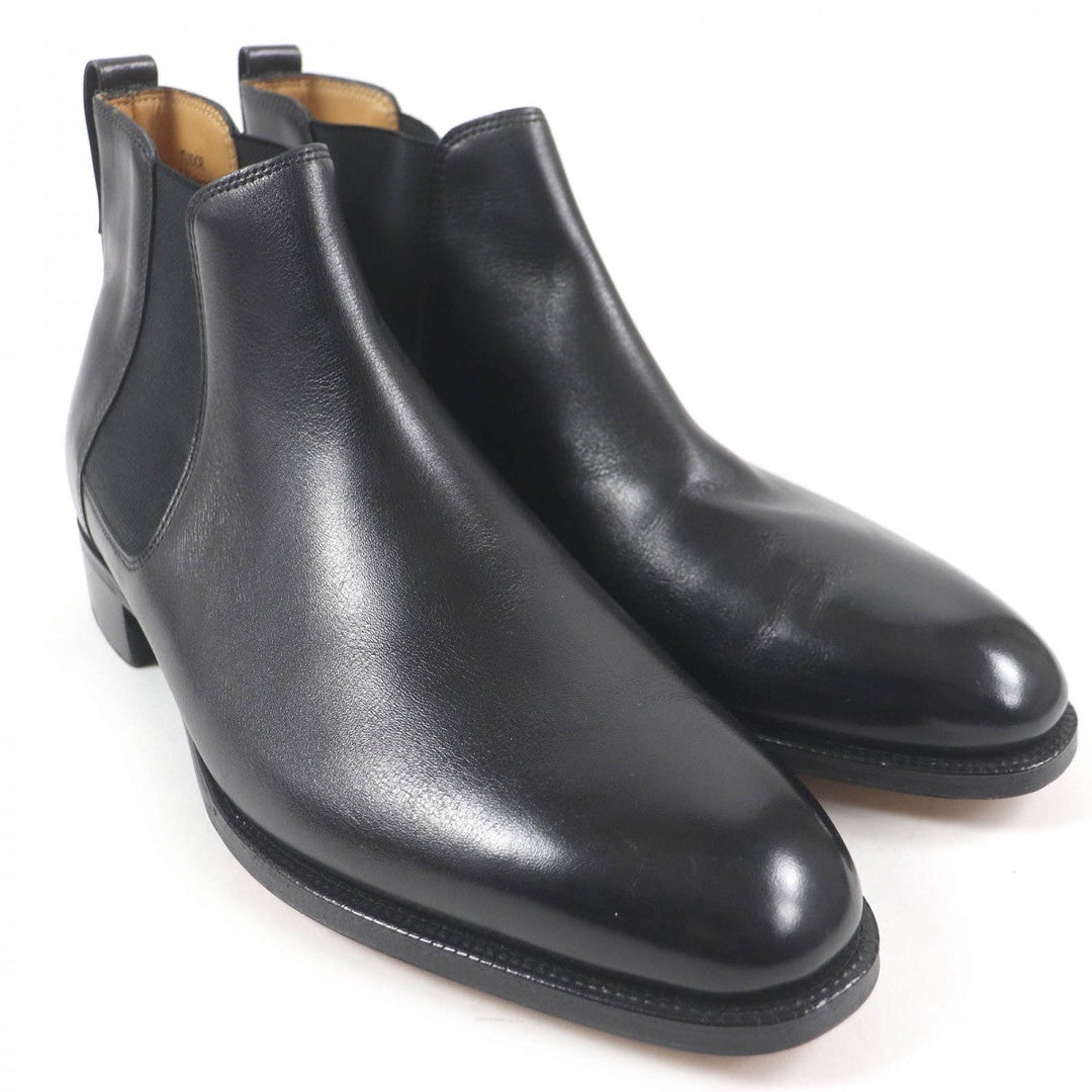 John Lobb Ankle boots Main: Leather black TUDOR mens 6.5 Used Authentic
