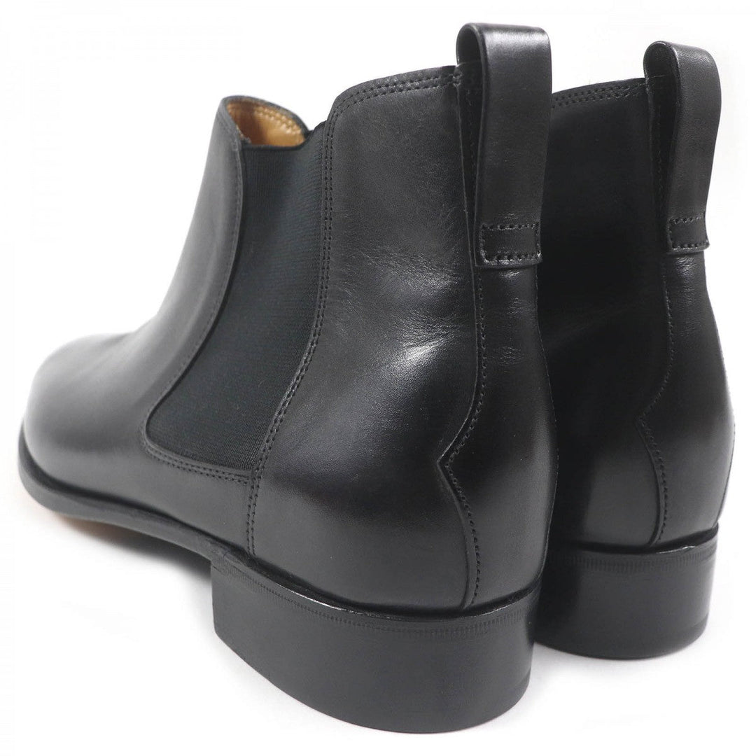 John Lobb Ankle boots Main: Leather black TUDOR mens 6.5 Used Authentic