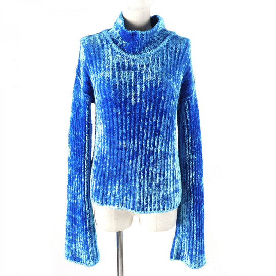 ACNE STUDIOS pullover A60428 rayon blue Women S Used Authentic