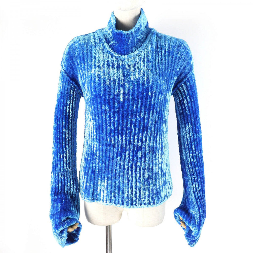 ACNE STUDIOS pullover A60428 rayon blue Women S Used Authentic