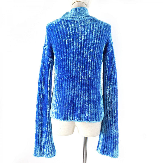 ACNE STUDIOS pullover A60428 rayon blue Women S Used Authentic