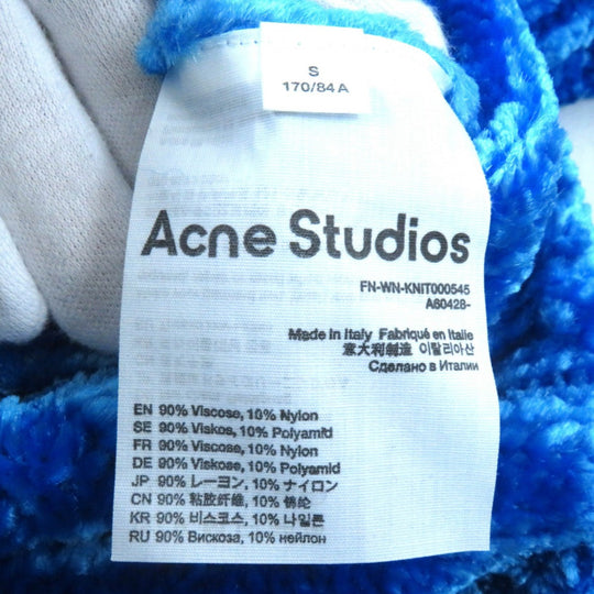 ACNE STUDIOS pullover A60428 rayon blue Women S Used Authentic