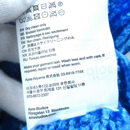 ACNE STUDIOS pullover A60428 rayon blue Women S Used Authentic