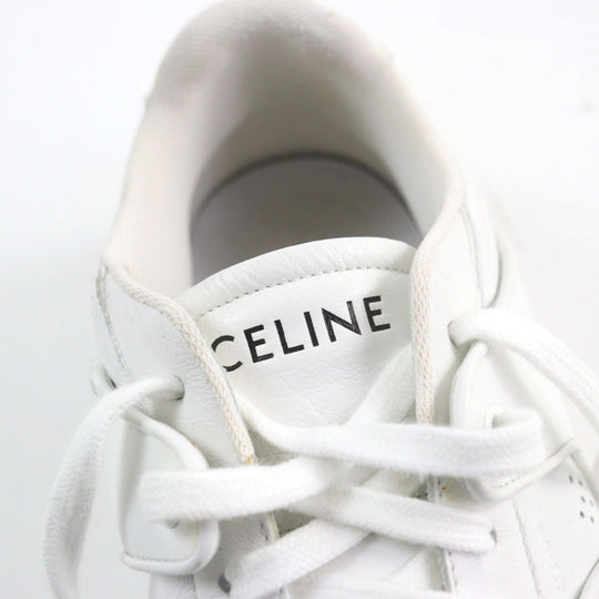 CELINE sneakers 346483338C Calf leather White type Trainer CT-04 44